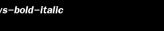 Freesia-News-Bold-Italic.ttf