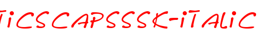FreneticSCapsSSK-Italic.ttf