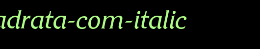 Friz-Quadrata-Com-Italic.ttf