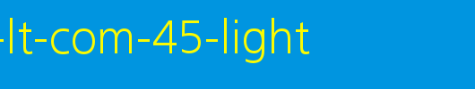 Frutiger-LT-Com-45-Light.ttf