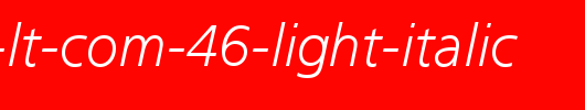 Frutiger-LT-Com-46-Light-Italic.ttf