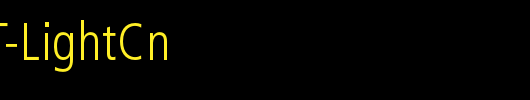FrutigerLT-LightCn_英文字体