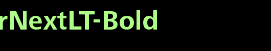 FrutigerNextLT-Bold_英文字体