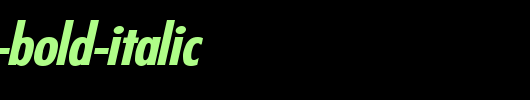 Fuji-Wide-Bold-Italic.ttf