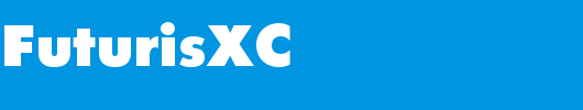 FuturaFuturisXC_英文字体