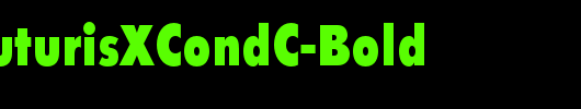 FuturaFuturisXCondC-Bold_英文字体