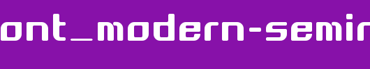 GAU_font_modern-SemiRound.ttf