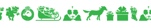 GE-Christmas-Silhouettes.ttf