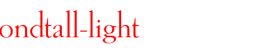 Gar-A-MondTall-Light.ttf