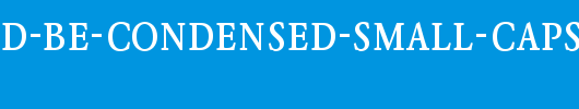 Garamond-BE-Condensed-Small-Caps-Oldstyle-Figures.ttf