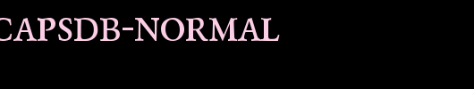 GarondCapsDB-Normal.ttf