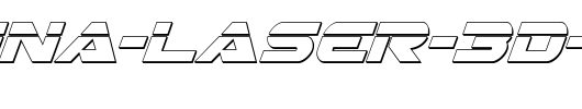 Gemina-Laser-3D-Italic.ttf