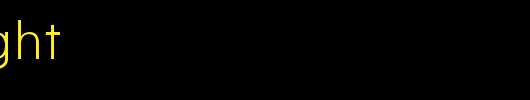 Gen-Light_英文字体