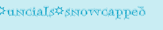 Generic-Uncials-Snowcapped.ttf