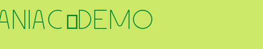 Geomaniac-Demo.otf