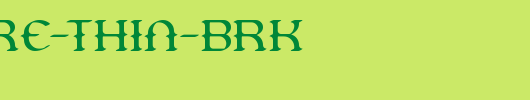 Gesture-Thin-BRK.ttf