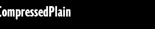 GillDisplayCompressedPlain_英文字体