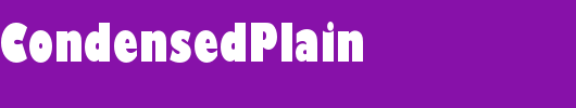 GillKayoCondensedPlain_英文字体
