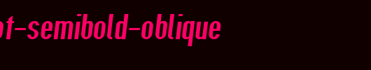 Give-A-Hoot-Semibold-Oblique.otf