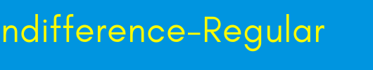GlacialIndifference-Regular_英文字体