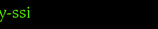 Glossary-SSi.ttf