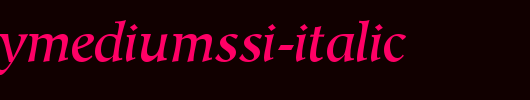 GlossaryMediumSSi-Italic.ttf