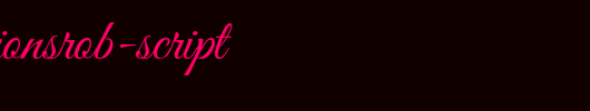 GoodVibrationsROB-Script.ttf