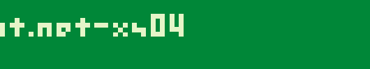 GoodfonT.NET-XS04.ttf