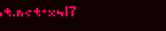 GoodfonT.NET-XS17.ttf