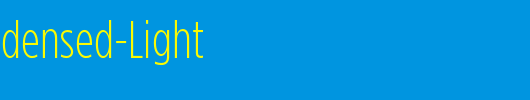 GothamCondensed-Light_英文字体