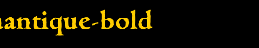 GouditaAntique-Bold.ttf