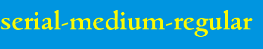 GouditaSerial-Medium-Regular.ttf