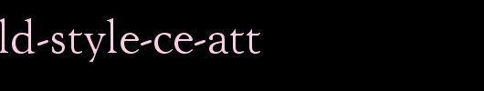 Goudy-Old-Style-CE-ATT.ttf