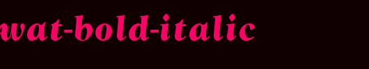 GoudySwaT-Bold-Italic.ttf