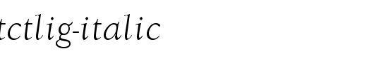 GoudyWtcTLig-Italic.ttf