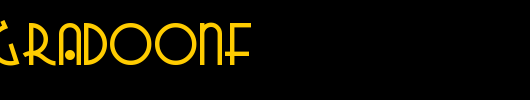GradoGradooNF_英文字体