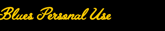 Granada-Blues-Personal-Use_英文字体