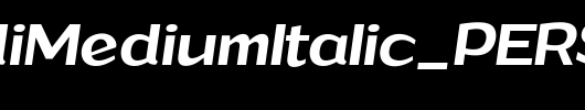 GrandiMediumItalic_PERSONAL_USE_英文字体