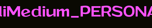 GrandiMedium_PERSONAL_USE_英文字体