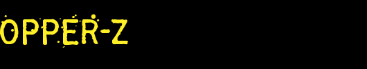 Grasshopper-Z_英文字体