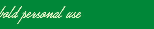 Great-Day-bold-Personal-Use_英文字体