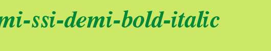Greco-Demi-SSi-Demi-Bold-Italic.ttf