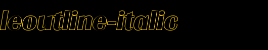 GrenobleOutline-Italic.ttf