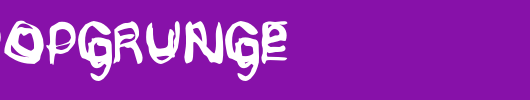 GritzpopGrunge_英文字体