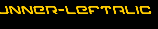Gunrunner-Leftalic.ttf