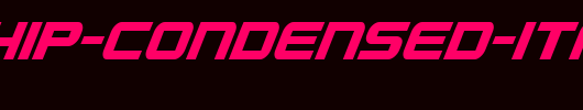 Gunship-Condensed-Ital.ttf