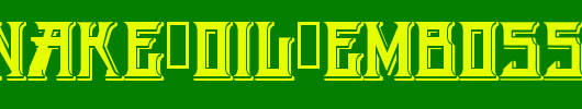 H74-Snake-Oil-Embossed.ttf