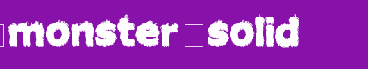 Hairy-Monster-Solid.ttf