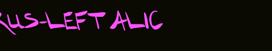 Hakturus-Leftalic.ttf