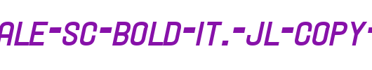 Hallandale-SC-Bold-It.-JL-copy-2-.ttf